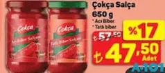 ÇOKÇA SALÇA 650 G ÇOKÇA SALÇA 650 G